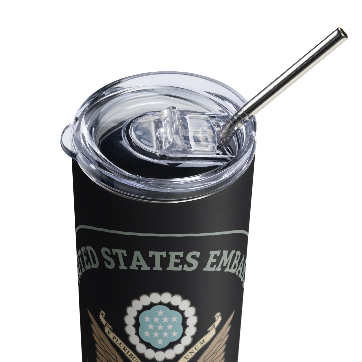 Subtle Stainless Steel Tumbler: Hungary