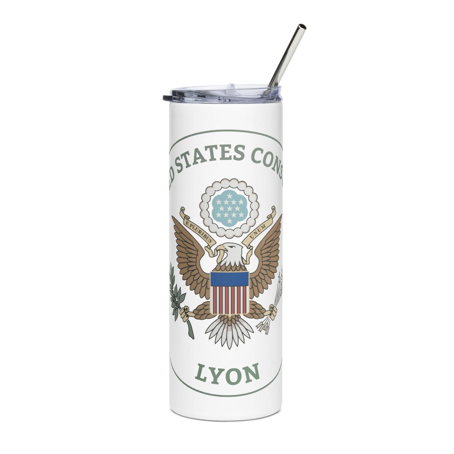 Subtle Stainless Steel Tumbler: Lyon