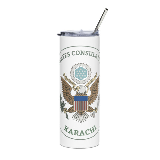 Subtle Stainless Steel Tumbler: Karachi