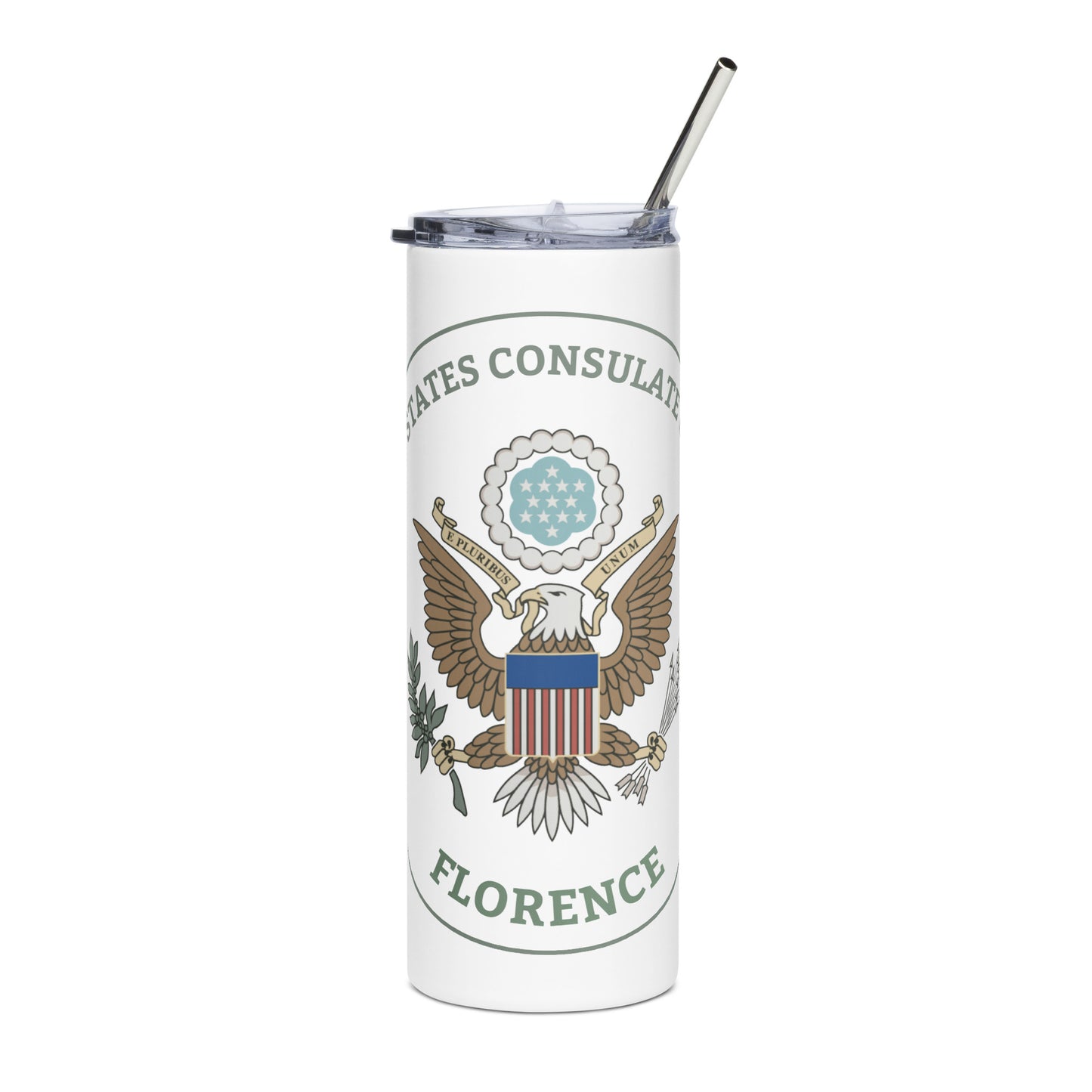 Subtle Stainless Steel Tumbler: Florence