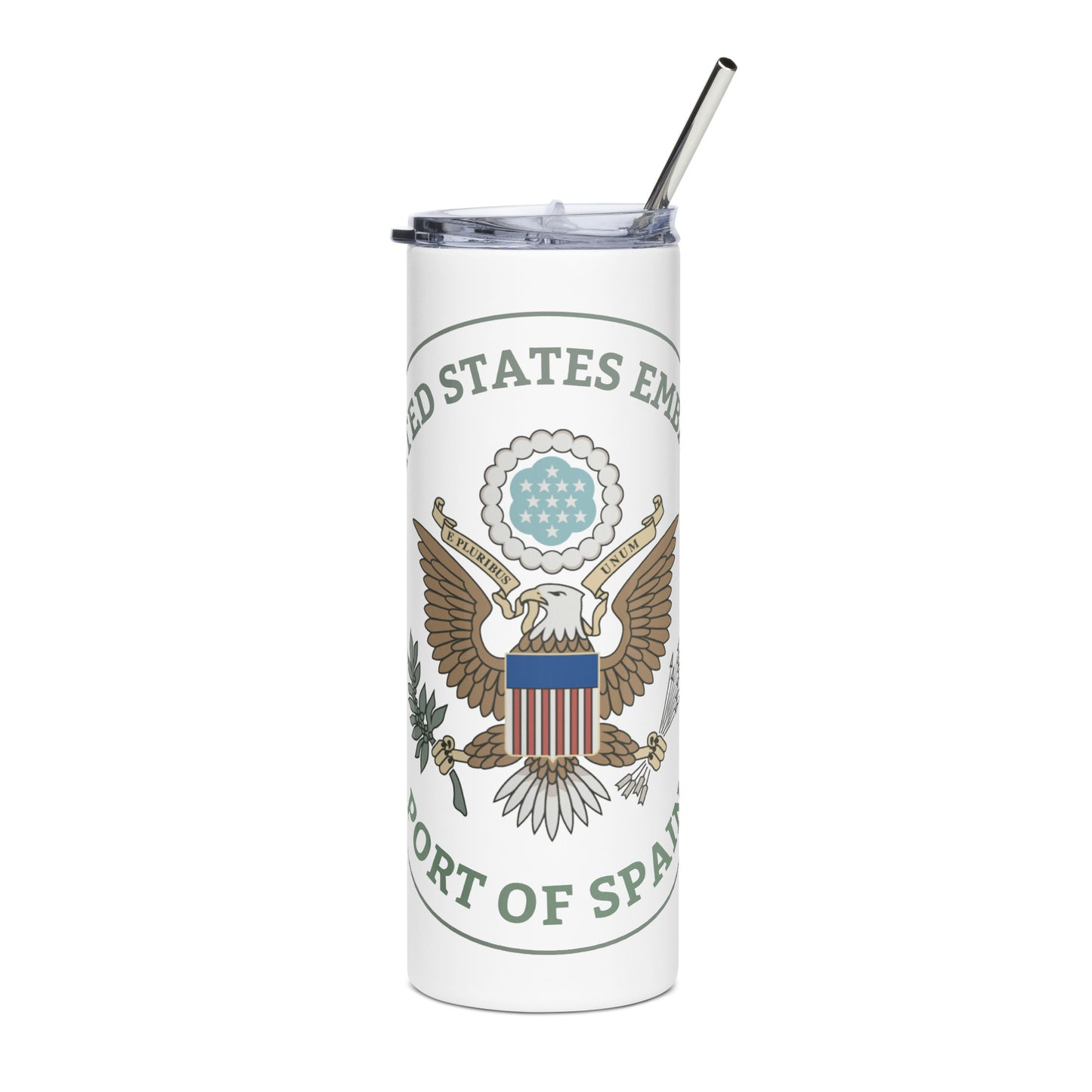 Subtle Stainless Steel Tumbler: Port Of Spain