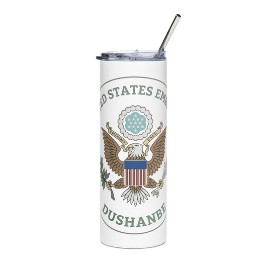 Subtle Stainless Steel Tumbler: Dushanbe