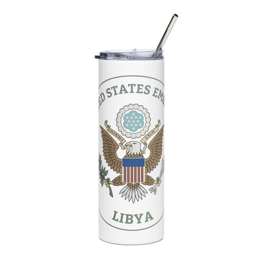 Subtle Stainless Steel Tumbler: Libya