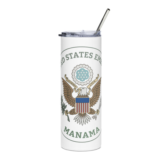 Subtle Stainless Steel Tumbler: Manama