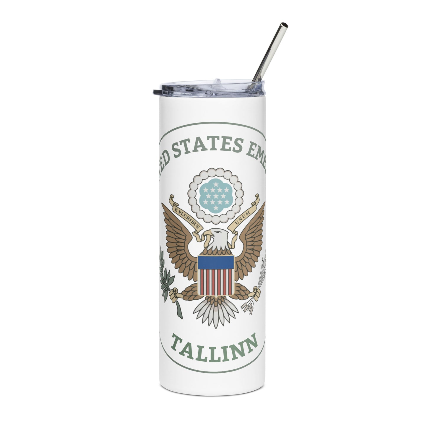 Subtle Stainless Steel Tumbler: Tallinn