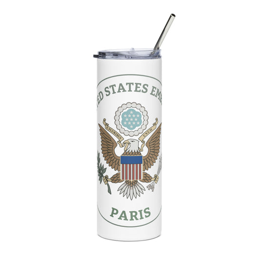 Subtle Stainless Steel Tumbler: Paris