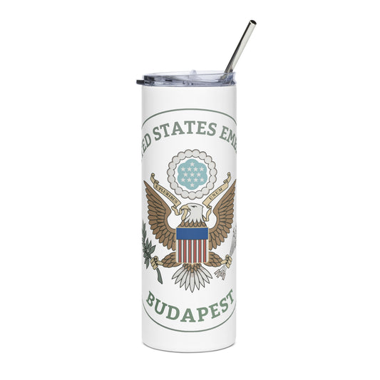 Subtle Stainless Steel Tumbler: Hungary