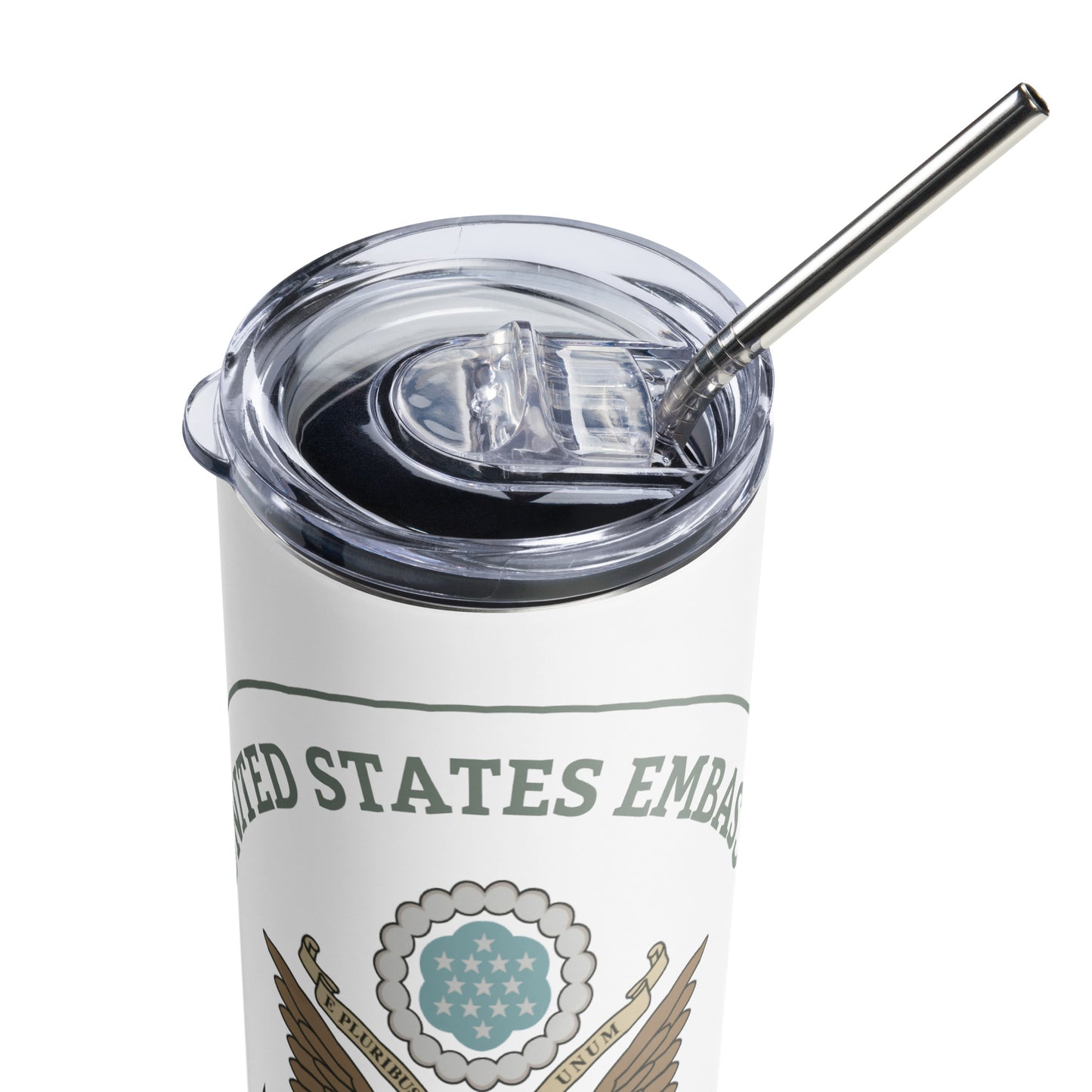 Subtle Stainless Steel Tumbler: Hungary