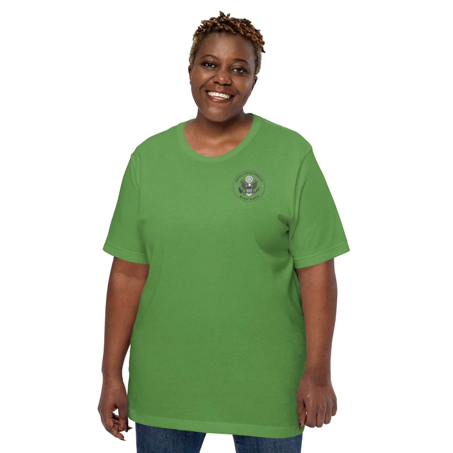 Super Comfortable Light T-Shirt w/Printed Seal: Nuku'Alofa