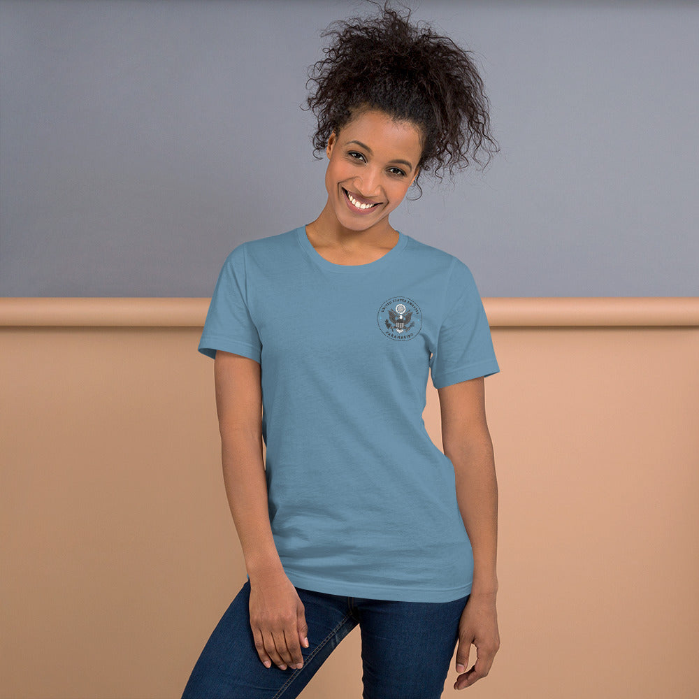 Super Comfortable Light T-Shirt w/Printed Seal: Paramaribo