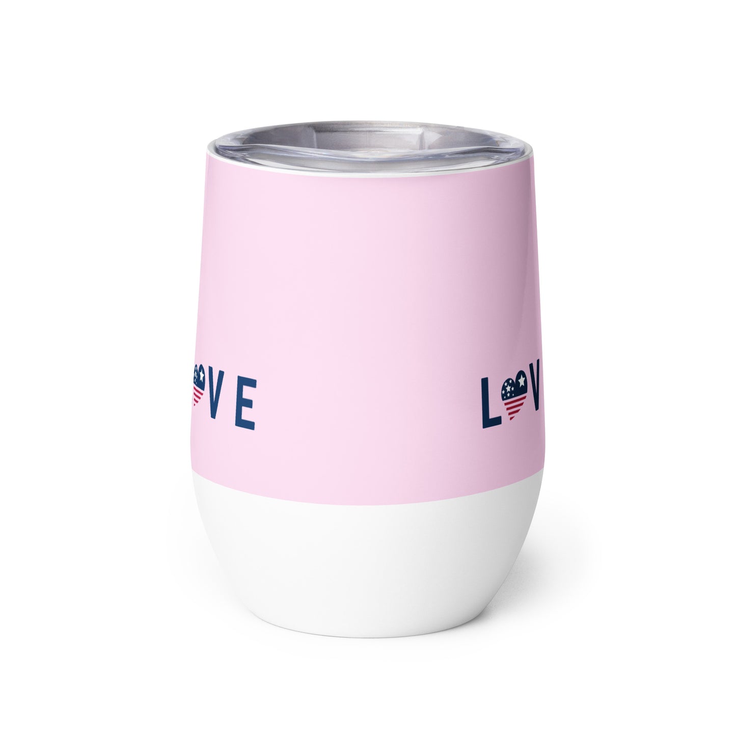 Chic, Pink Wine Tumbler: China
