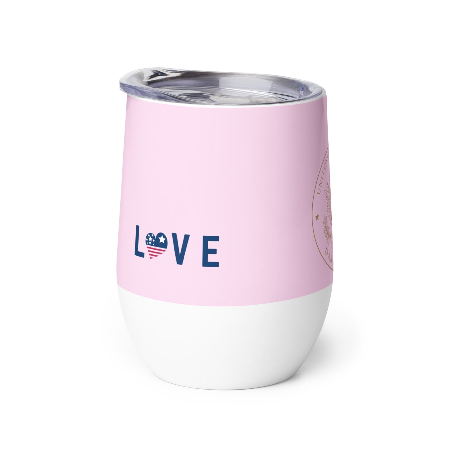 Chic, Pink Wine Tumbler: Dar es Salaam