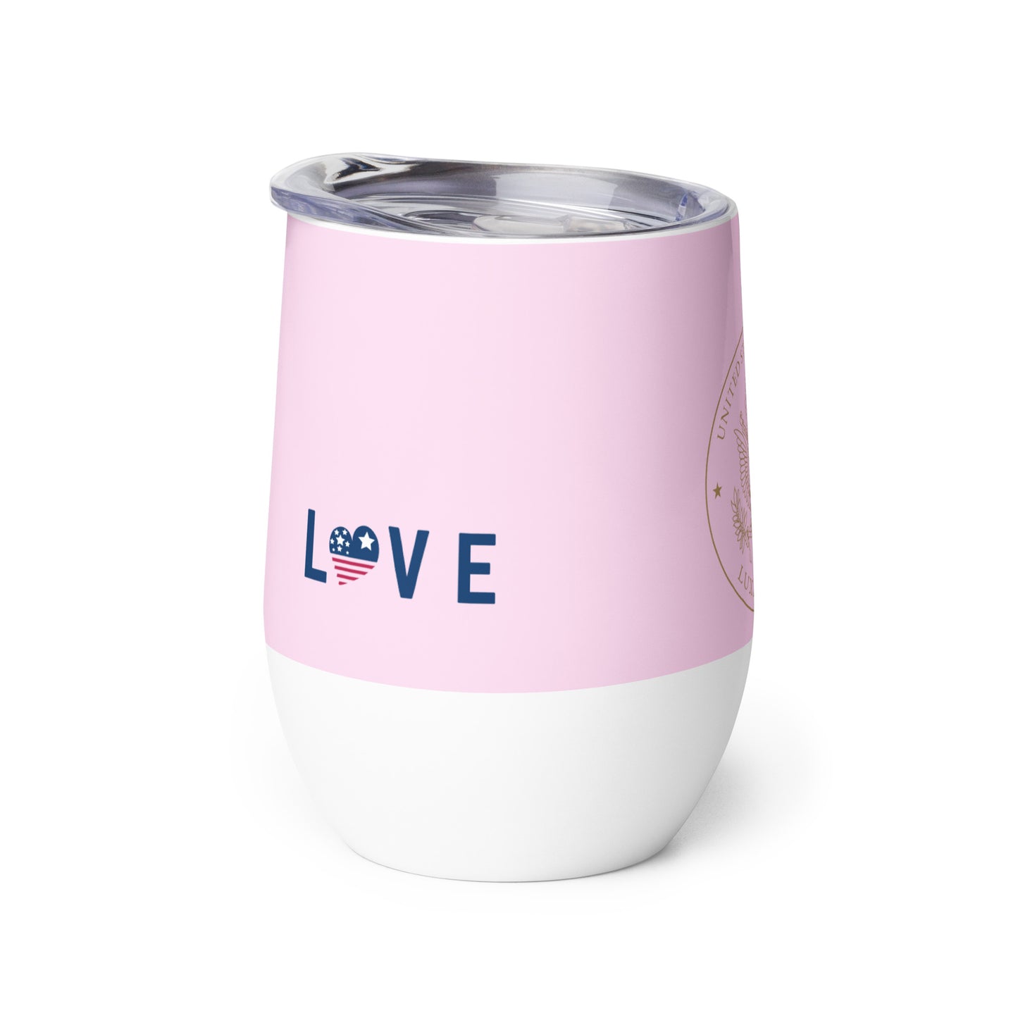 Chic, Pink Wine Tumbler: Luxembourg