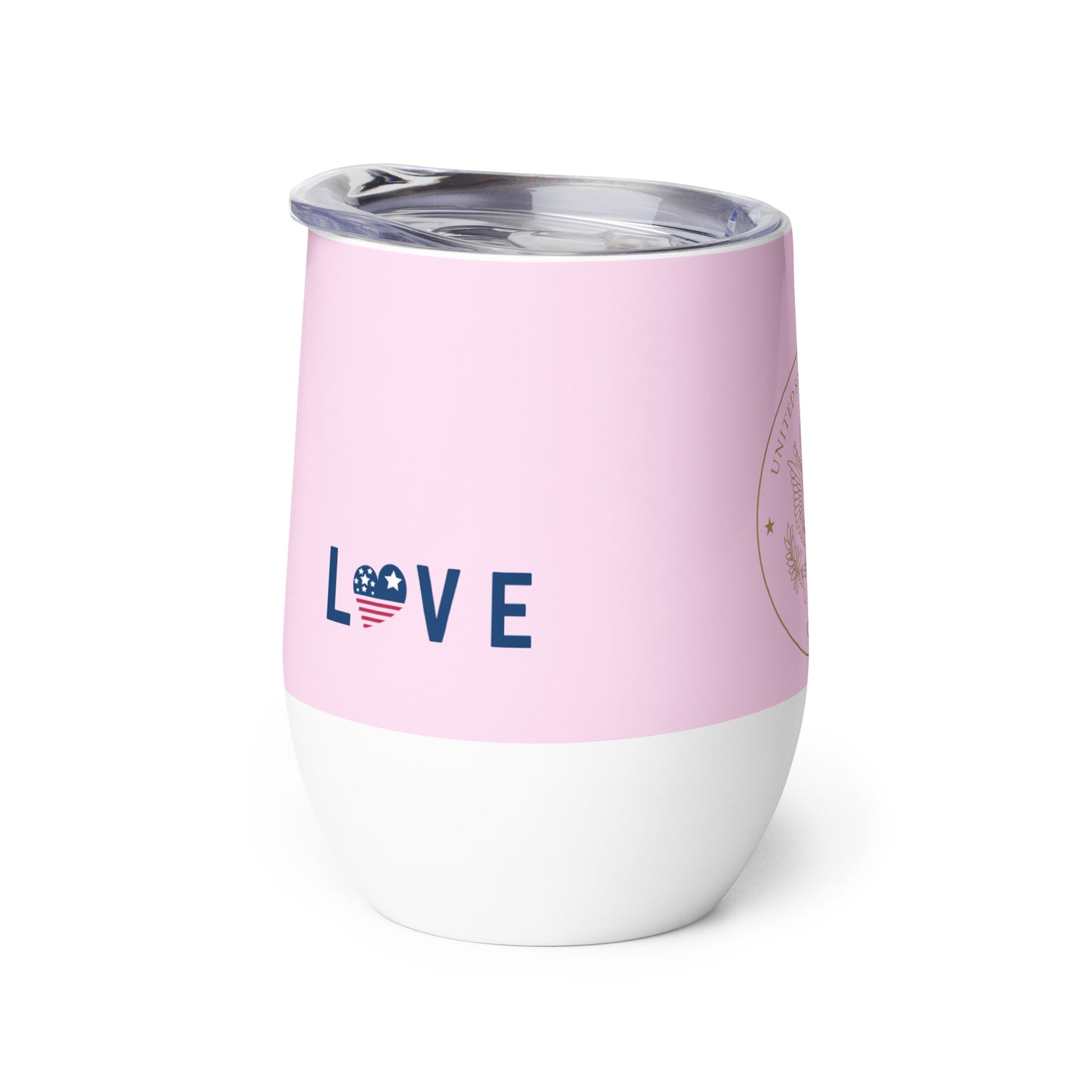 Chic, Pink Wine Tumbler: China
