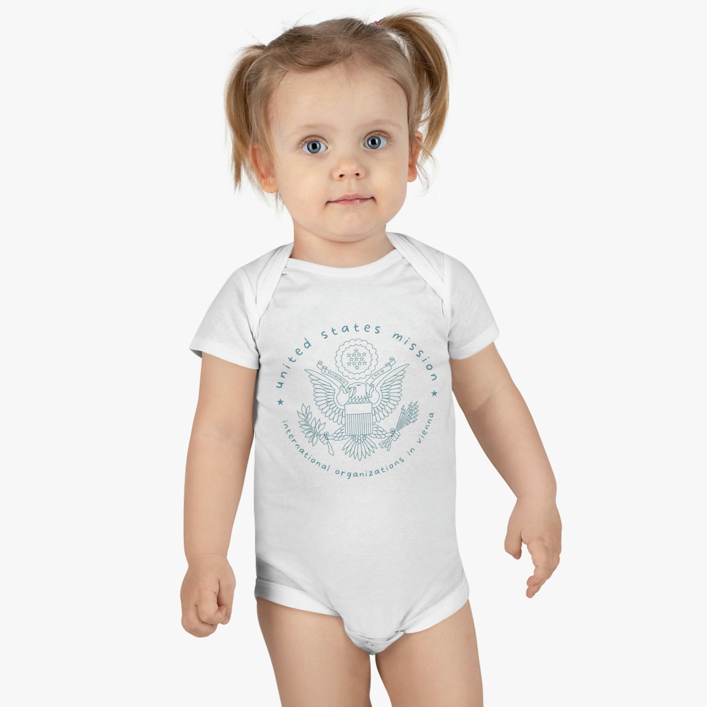 International Organizations in Vienna Onesie® Organic Baby Bodysuit