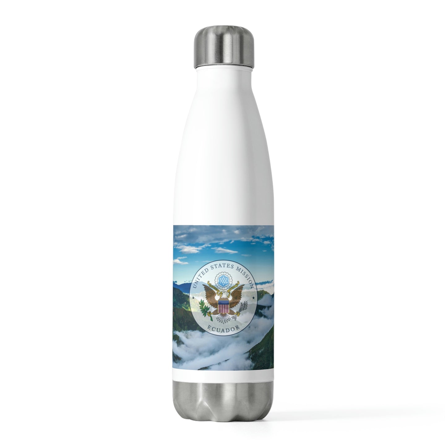 20oz Insulated Bottle: Ecuador