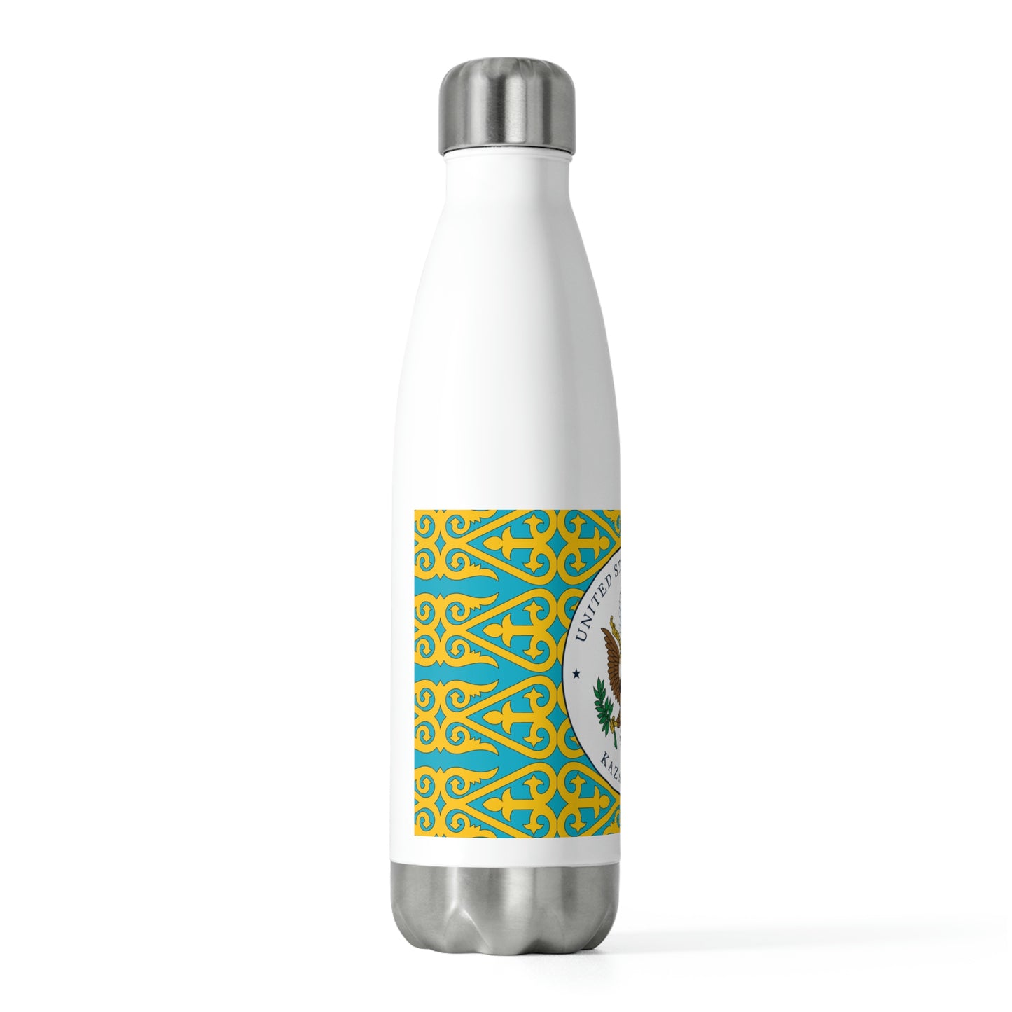 20oz Insulated Bottle: Mission Kazakhstan