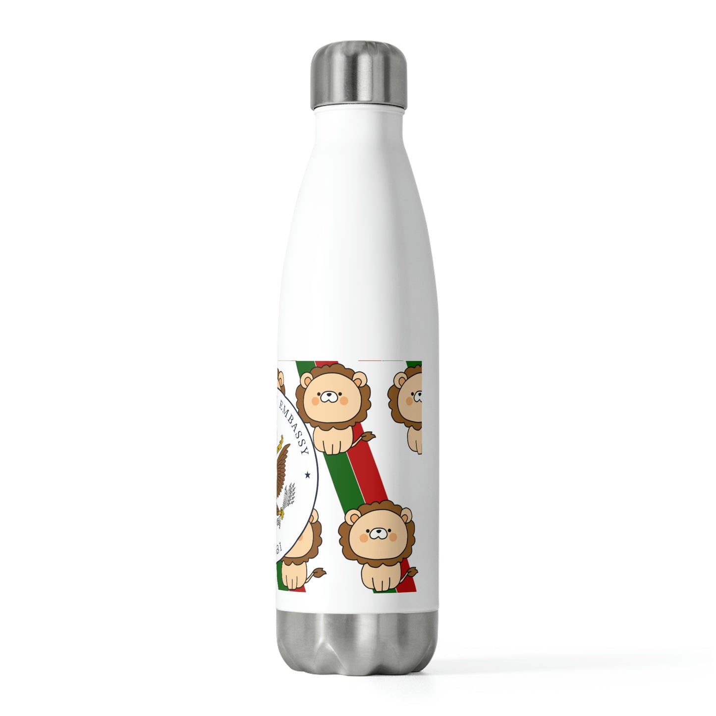 20oz Insulated Bottle: Nairobi, Baby Lion