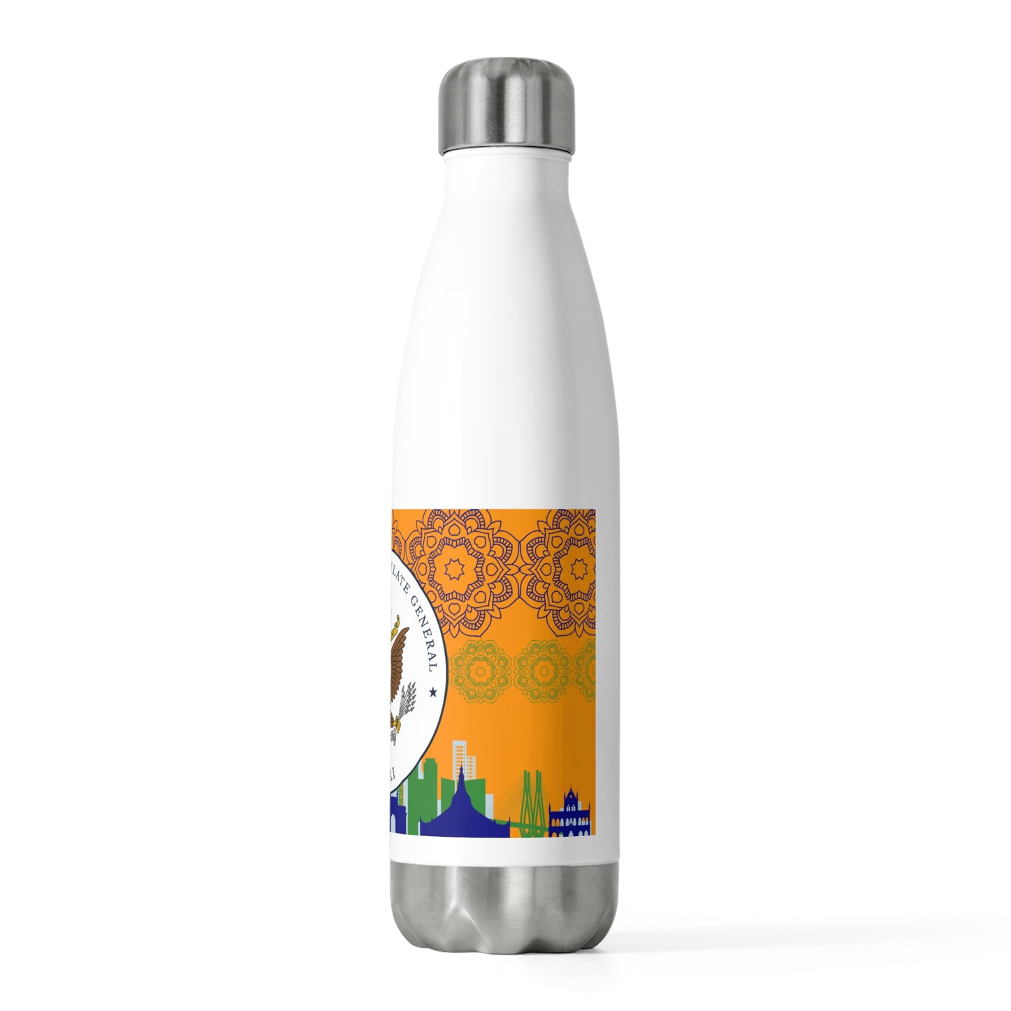 20oz Insulated Bottle: Mumbai