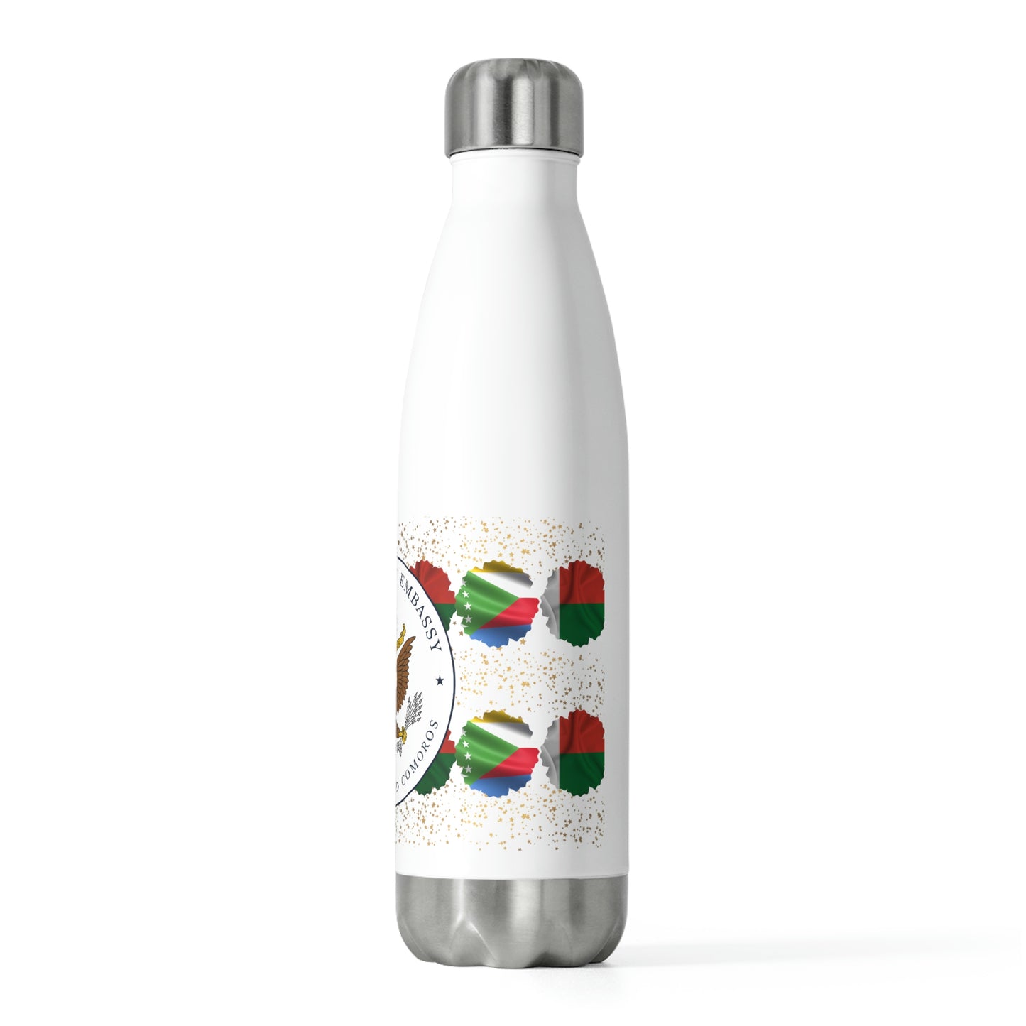 20oz Insulated Bottle: Madagascar and Comoros