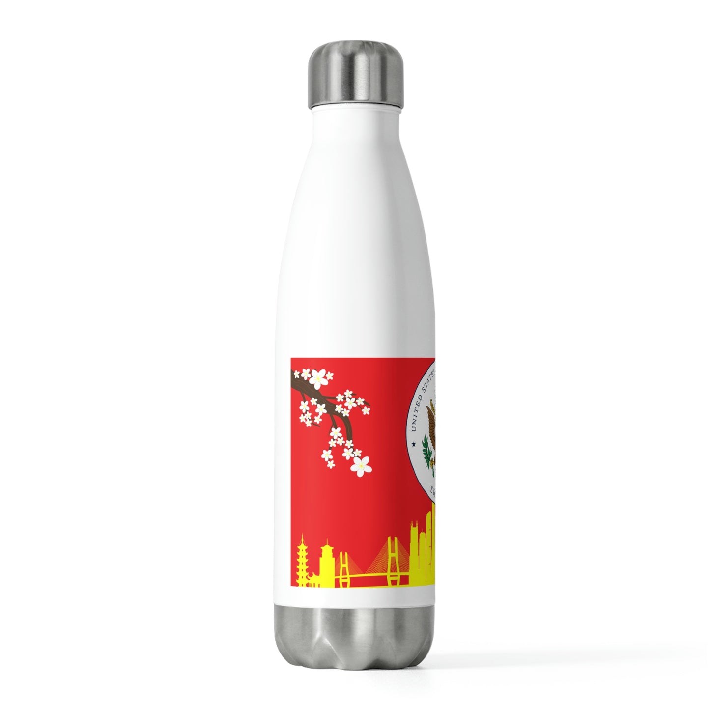 20oz Insulated Bottle: Shanghai