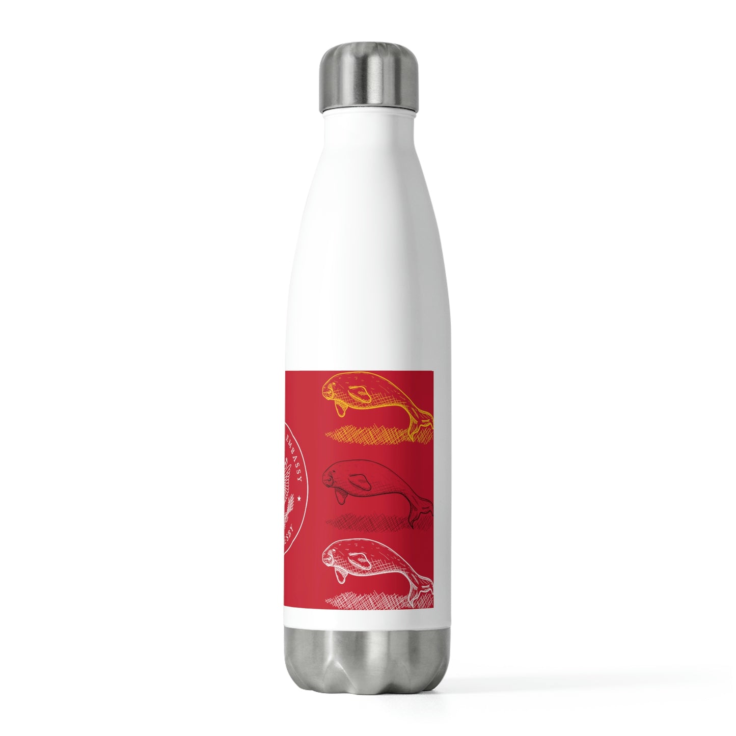 20oz Insulated Bottle: Port Moresby