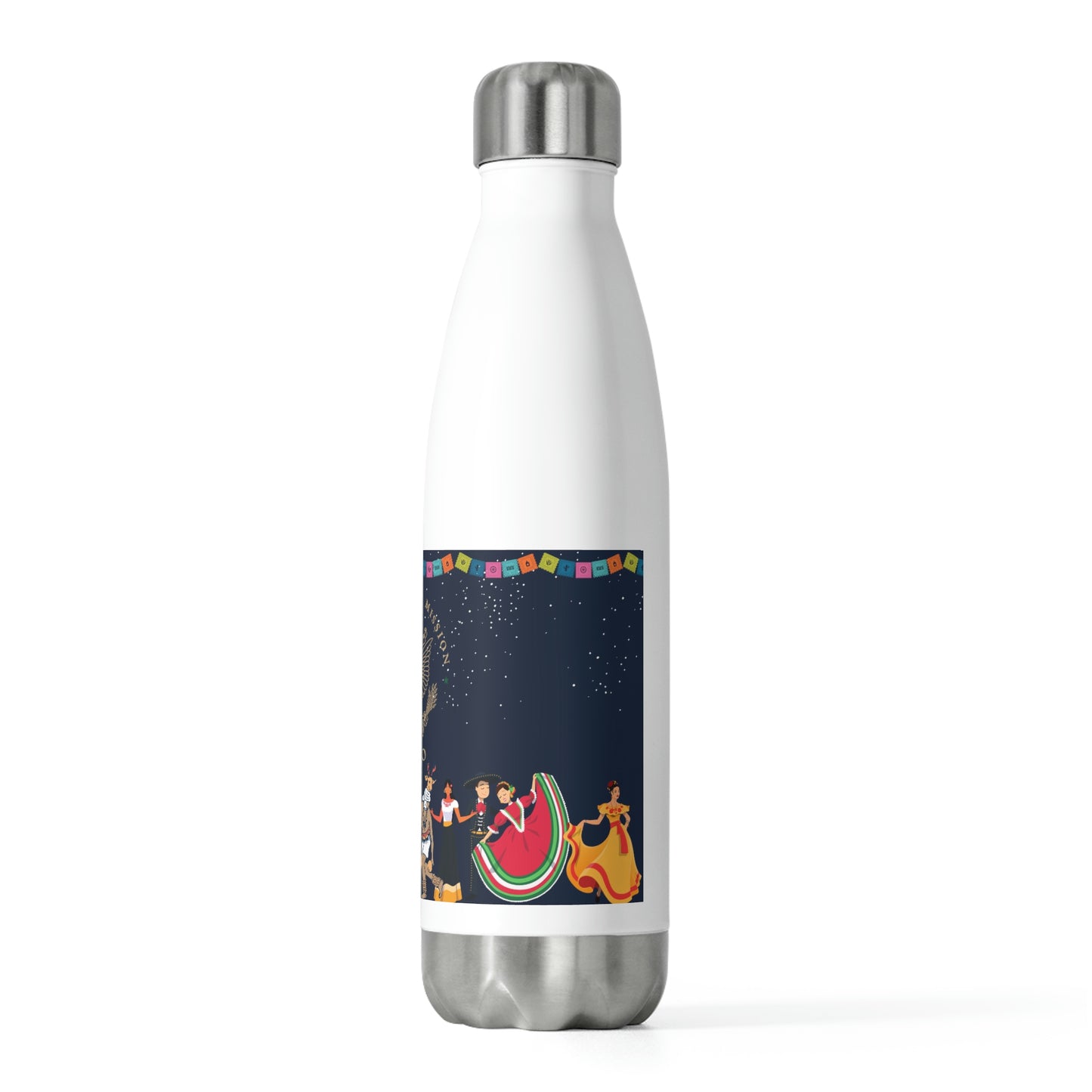 20 oz Insulated Bottle: Mission Mexico