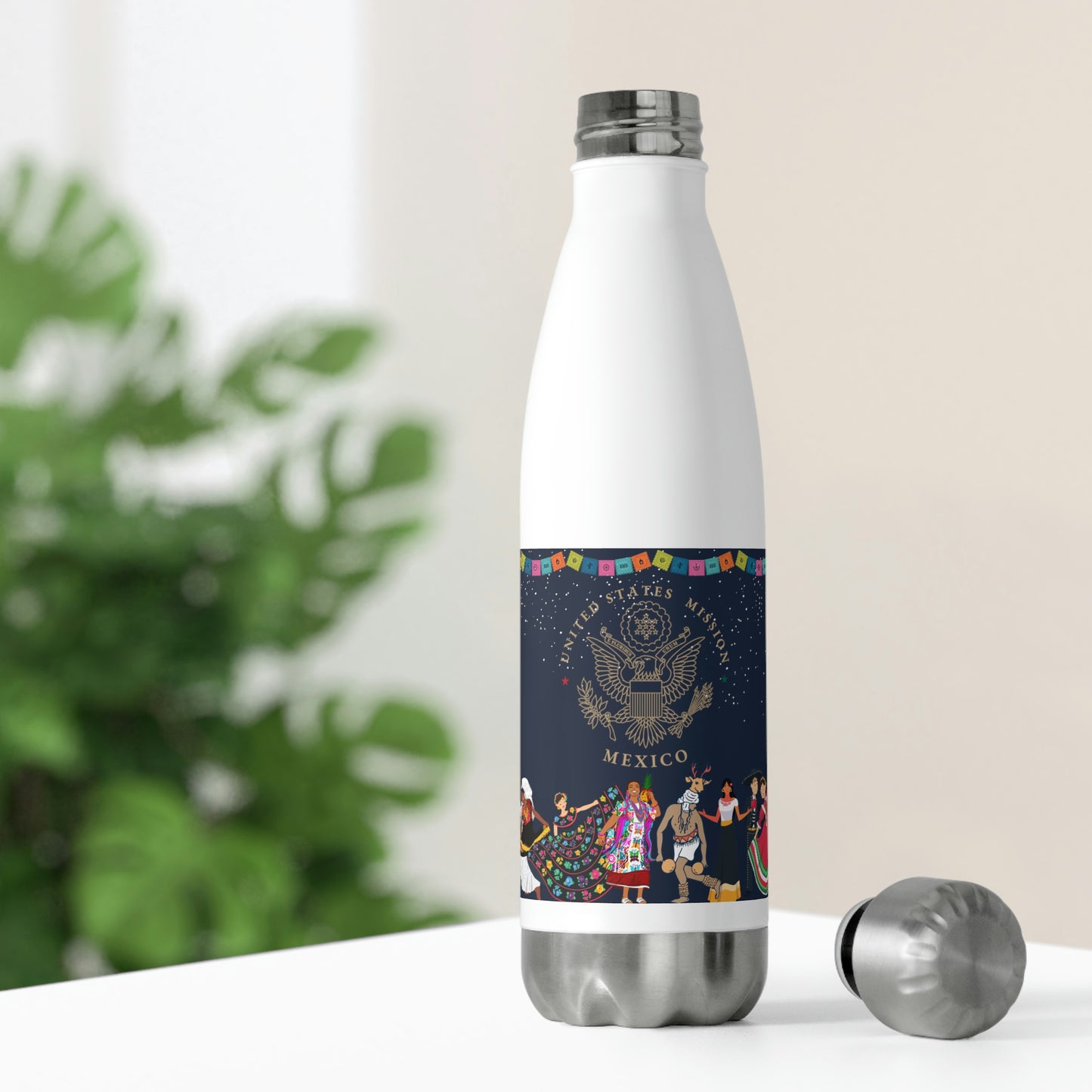 20 oz Insulated Bottle: Mission Mexico