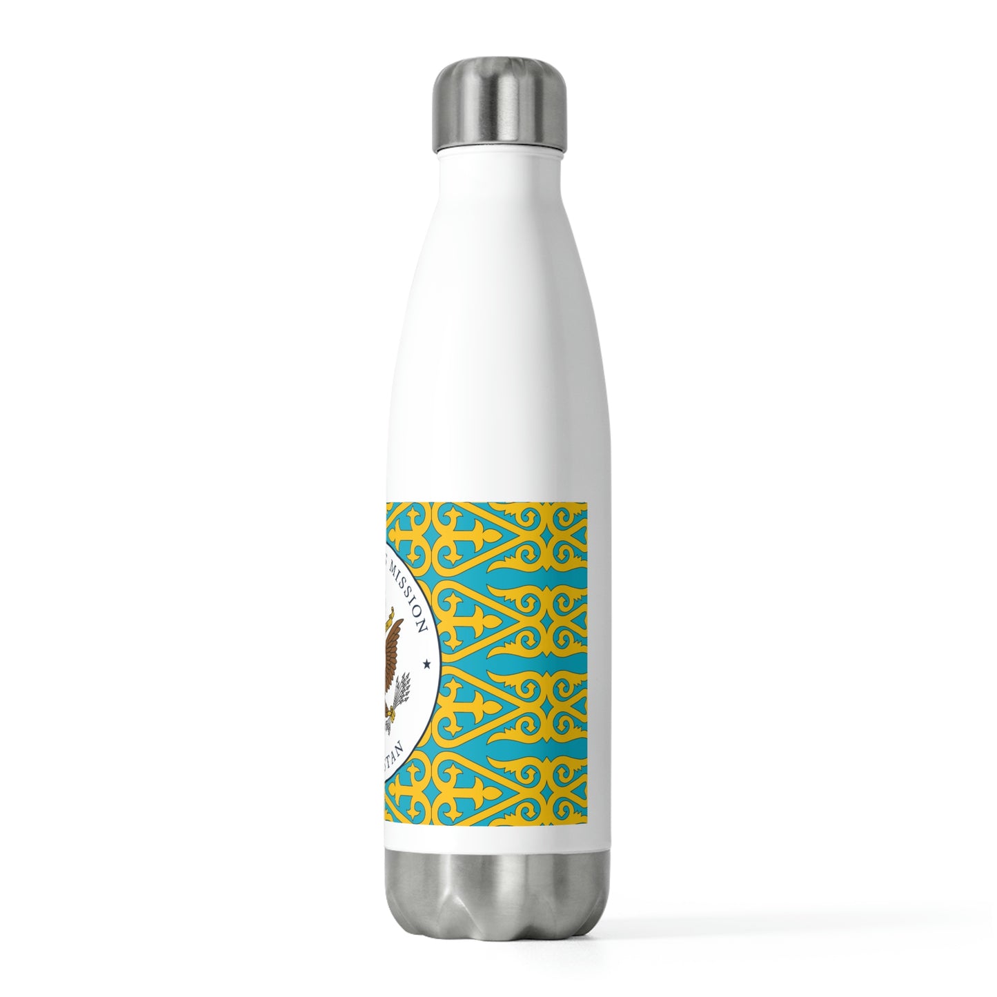 20oz Insulated Bottle: Mission Kazakhstan