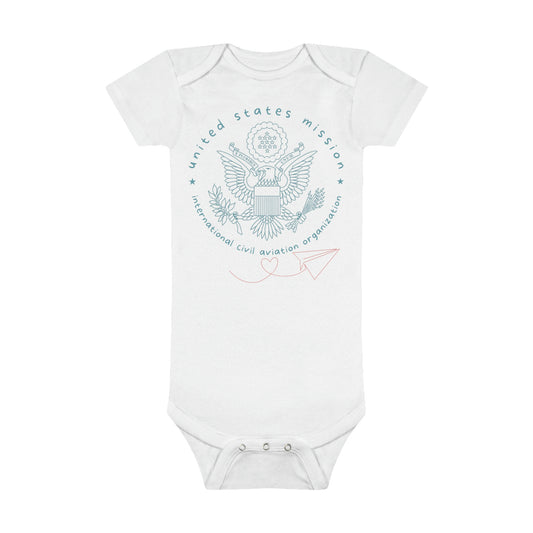 International Civil Aviation Organization Onesie® Organic Baby Bodysuit