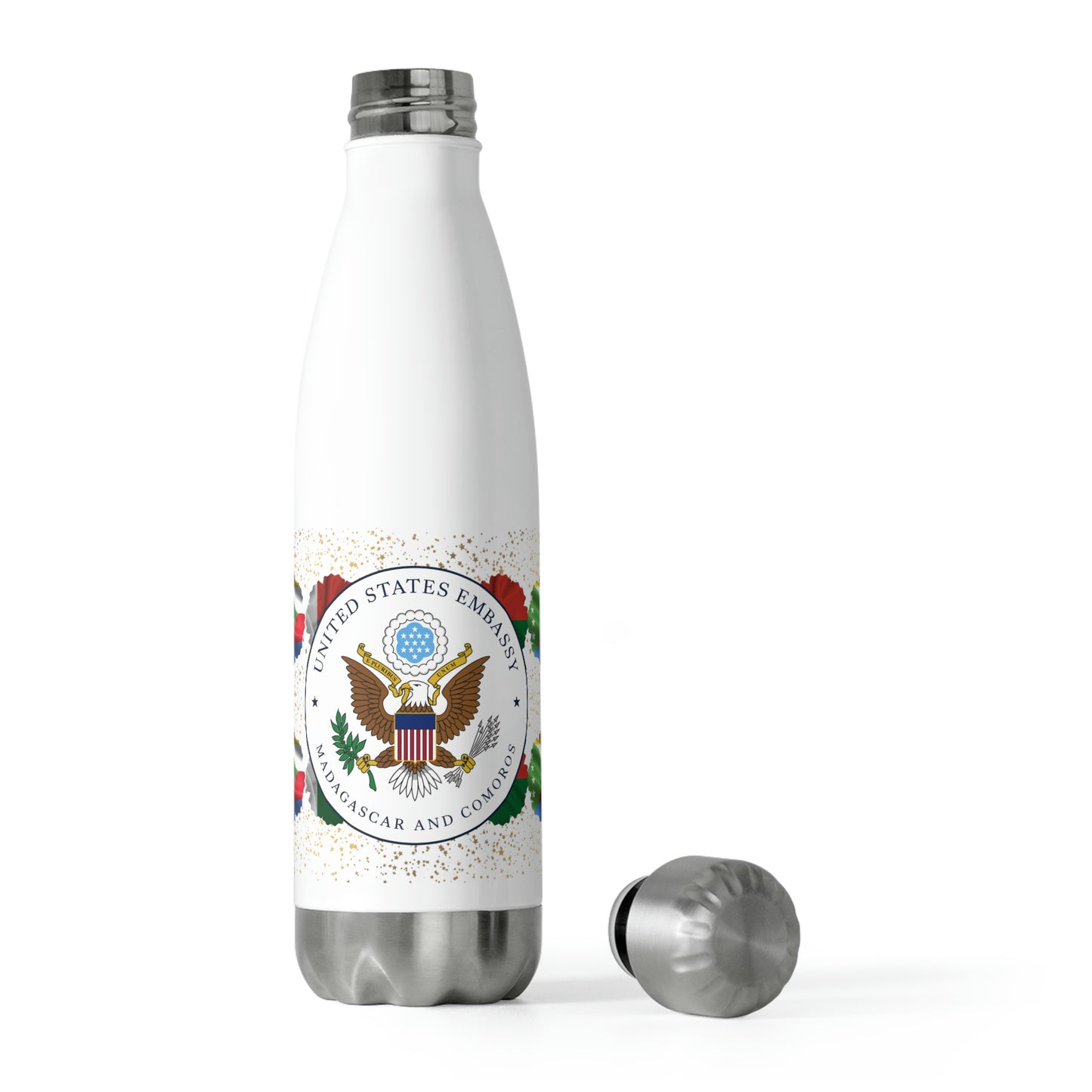 20oz Insulated Bottle: Madagascar and Comoros