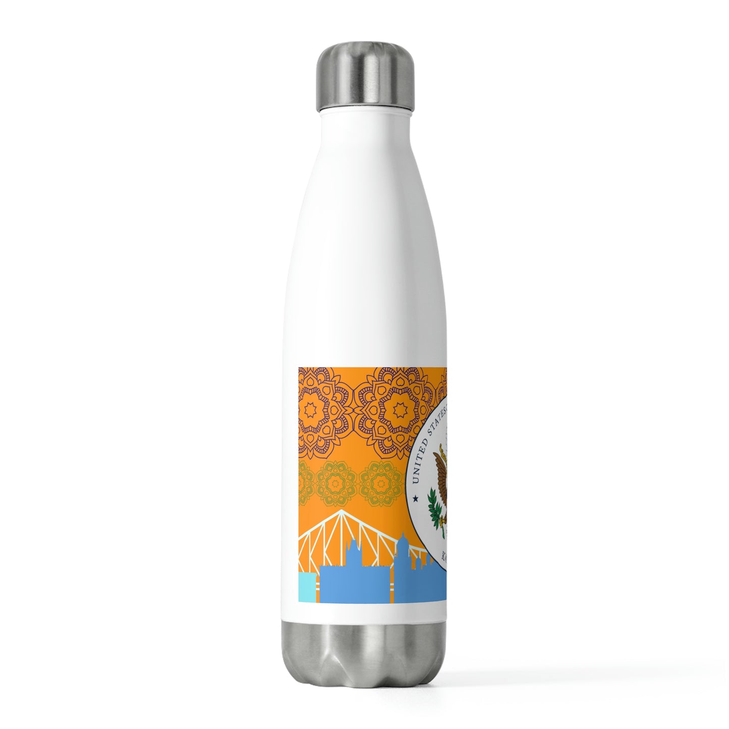 20oz Insulated Bottle: Kolkata