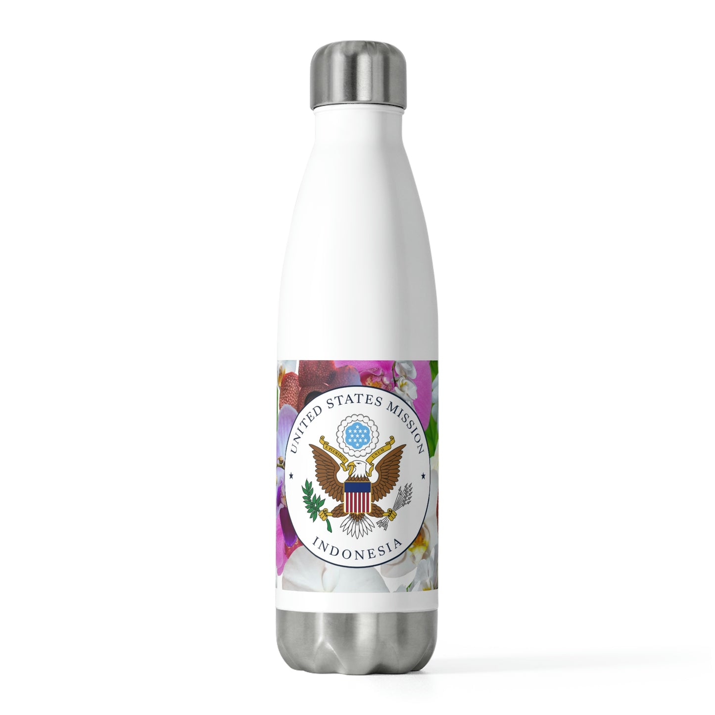 20oz Insulated Bottle: Mission Indonesia