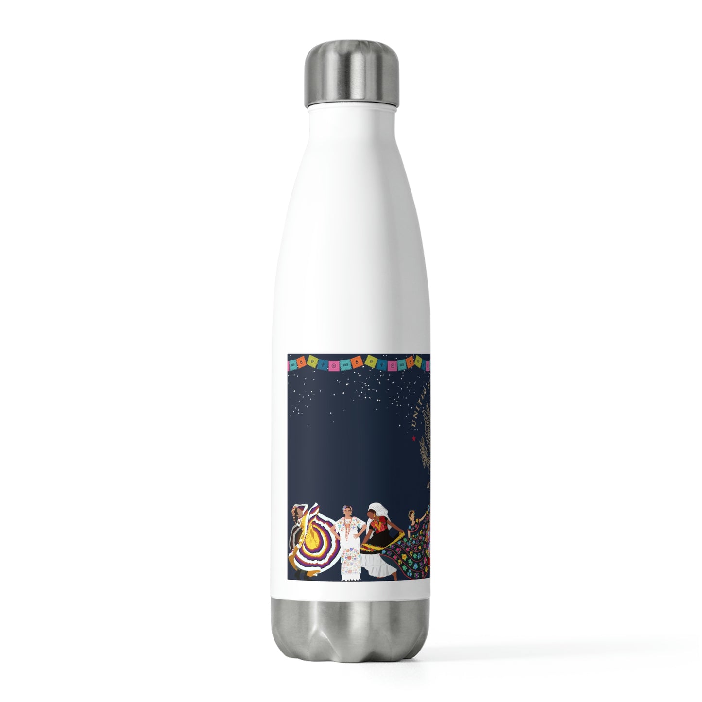 20 oz Insulated Bottle: Mission Mexico