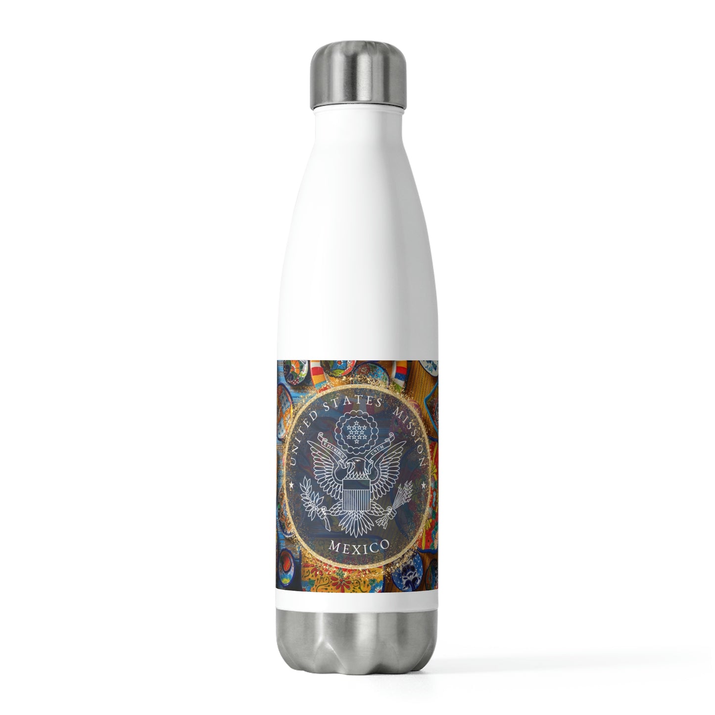 20oz Insulated Bottle: Mission Mexico