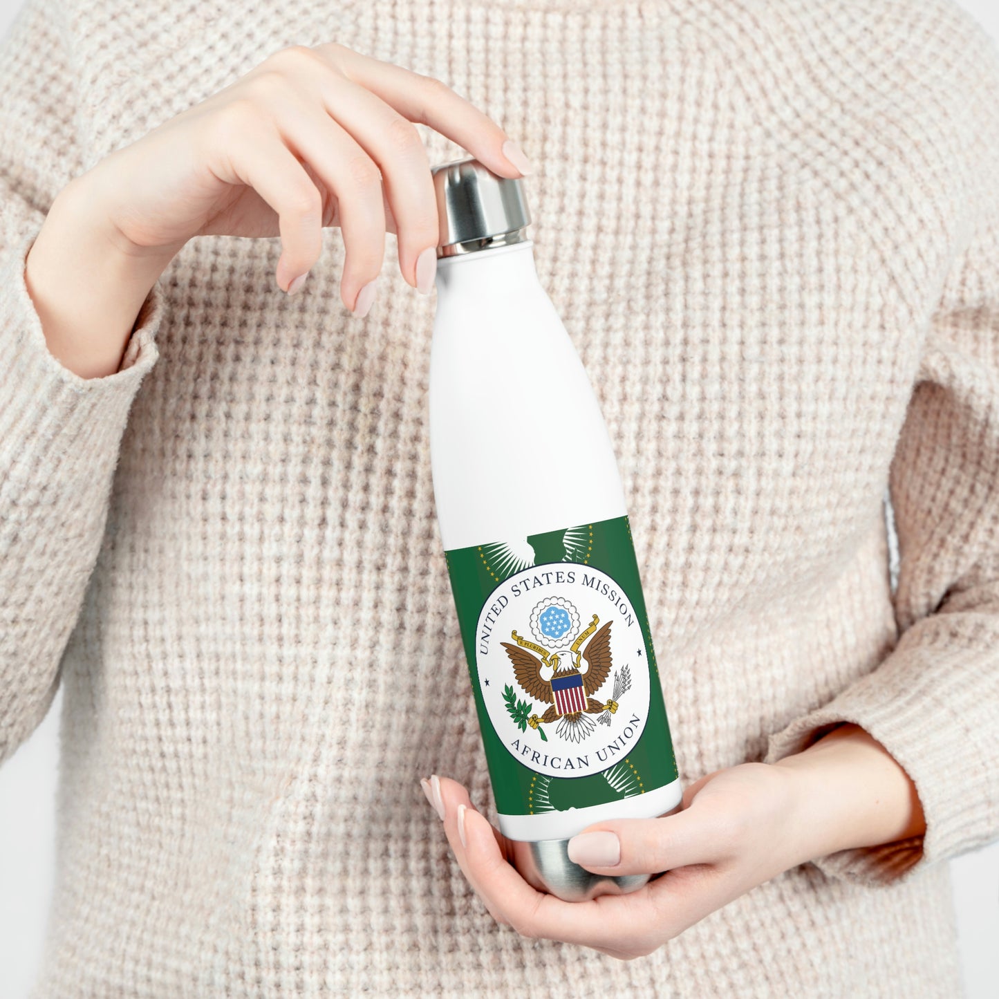 20oz Insulated Bottle: African Union