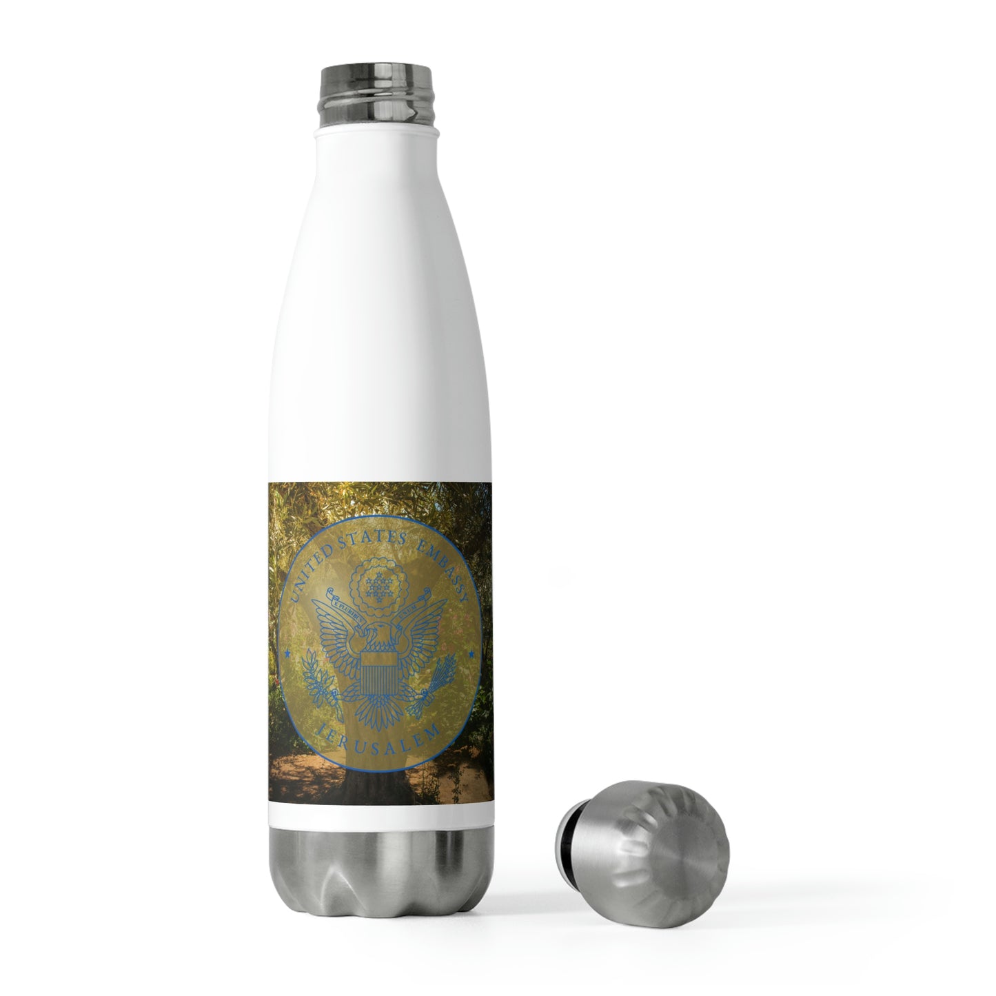 20oz Insulated Bottle: Jerusalem Gethsemane