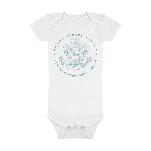 International Organizations in Geneva Onesie® Organic Baby Bodysuit